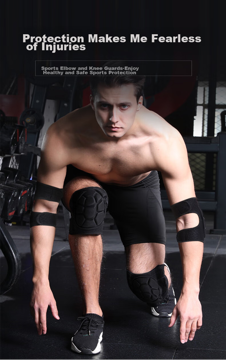 Chidong Tactical Knee And Elbow Pads for Crawling, Running, Sports Training, Thickened Set for Knee Joint Protection, Kneeling And Anti-Fall Gear 1