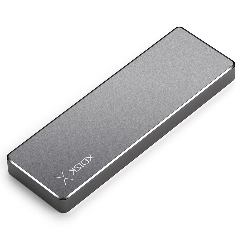 Портативный твердотельный накопитель Xiaopan (XDISK) 512 ГБ USB 3.2 Type-C, цвет "Gun Color", PSSDM Series, ультратонкий, прямое подключение к телефонам, совместимость с MAC