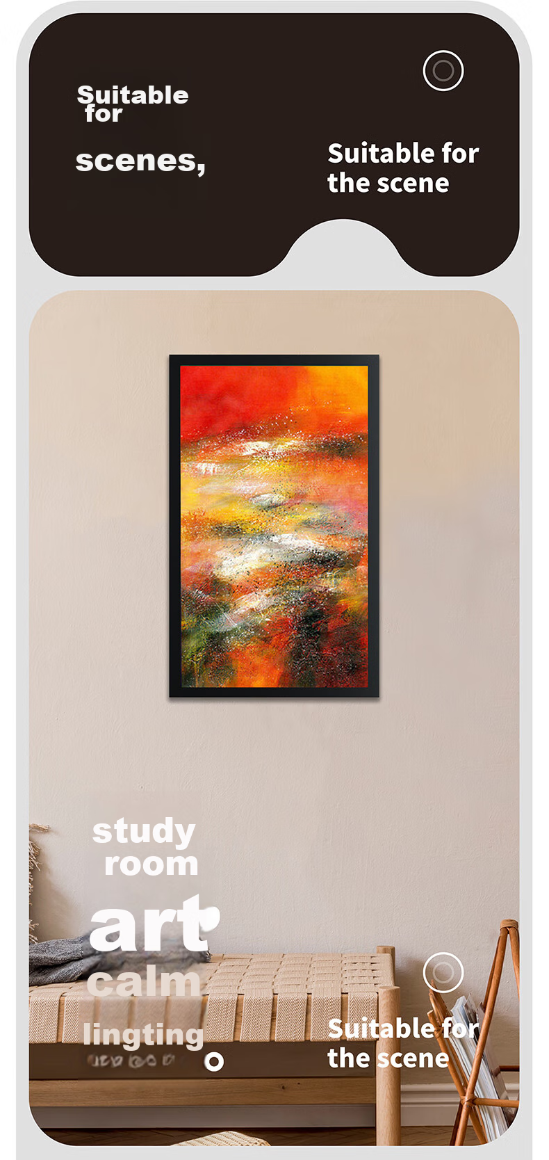 CC&JBL Time Album Floating Lyrics Speaker Electronic Photo Frame Floating Subtitles Bluetooth Speaker Home Desktop Calendar Frame Smart Home Birthday Gift for Men and Women 13