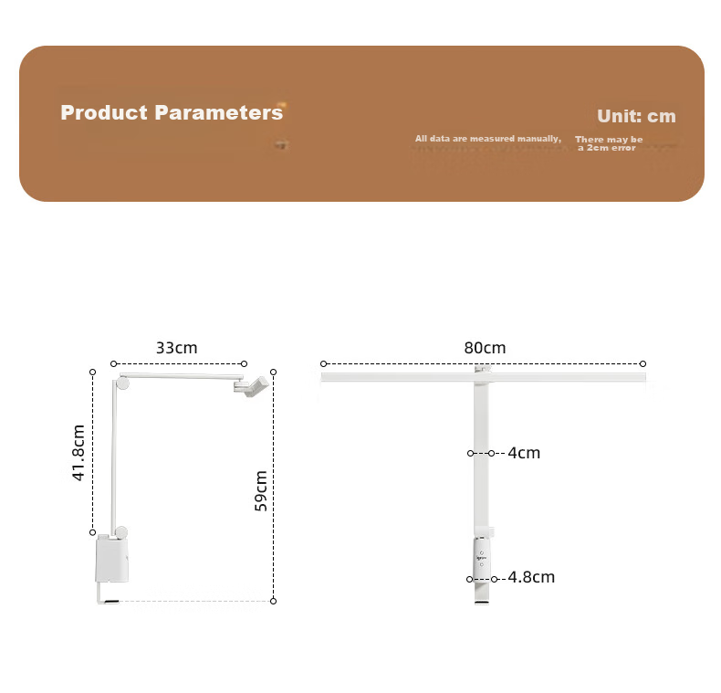 IGROW Sensor Desk Lamp for Primary School Students' Dormitory Study, Home Use, Plug-In Reading Light, Children's LED Eye Protection Lamp Chen Guang Pro 19