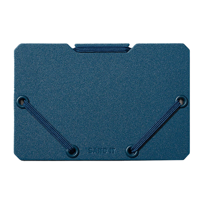 KINGJIM SANDIT Portable Large Capacity Business Card Holder Card Organizer ID Holder Bank Card Storage Folder Business Card Case Card Sleeve 2512 Blue 3C Digital All-Net Low Price