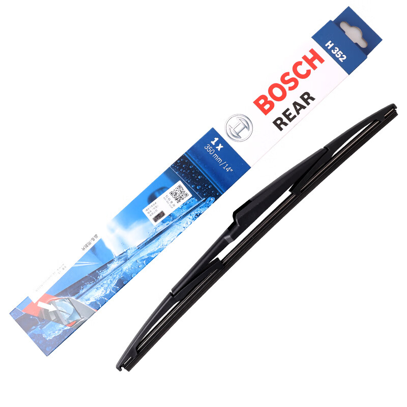 BOSCH Rear Window Wiper Blade, 14 Inches (For Classic Cruze, Kia KX3, Seltos, Besturn X80)