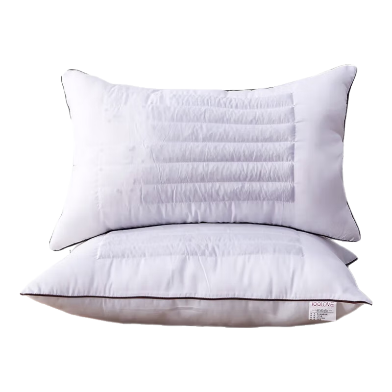 Grace Pillow Shaping Pillow, Brushed Edge Quilted Pillow Insert 45*70cm, Single Pillow for One Perso