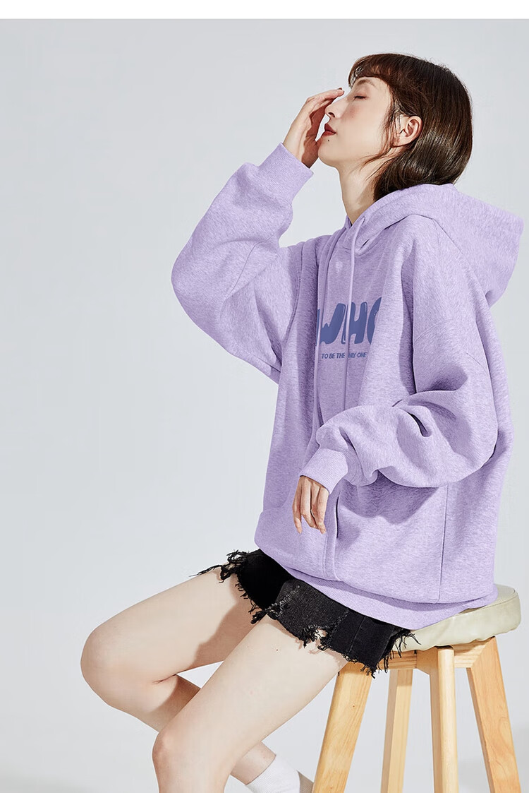 TonLion Autumn And Winter Women's Knitted Hoodie with Front Text, Versatile, Youthful, Fashionable Korean-Style Trendy Hooded Sweatshirt for Wome 22