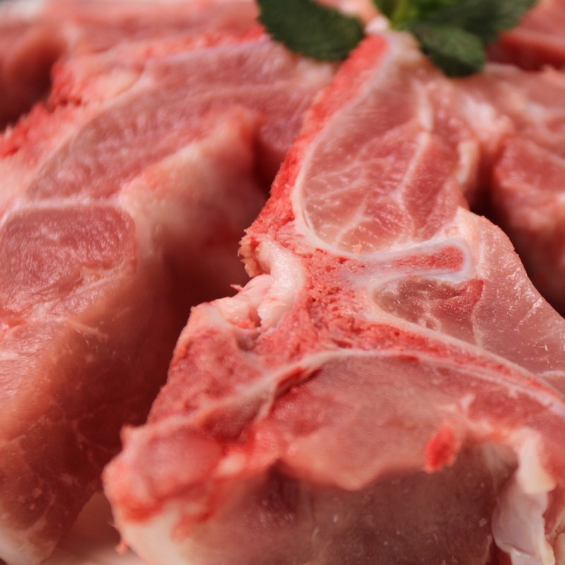 精气神 国产无抗山黑猪脊骨800g 冷冻免切猪龙骨猪腔骨 煲汤猪肉生鲜