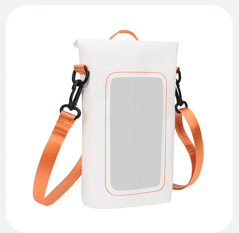 TFO Sailboat Racing Series Waterproof Bag, Outdoor Water Travel Bag, Phone Storage Pouch A9202420, White, 2L 2