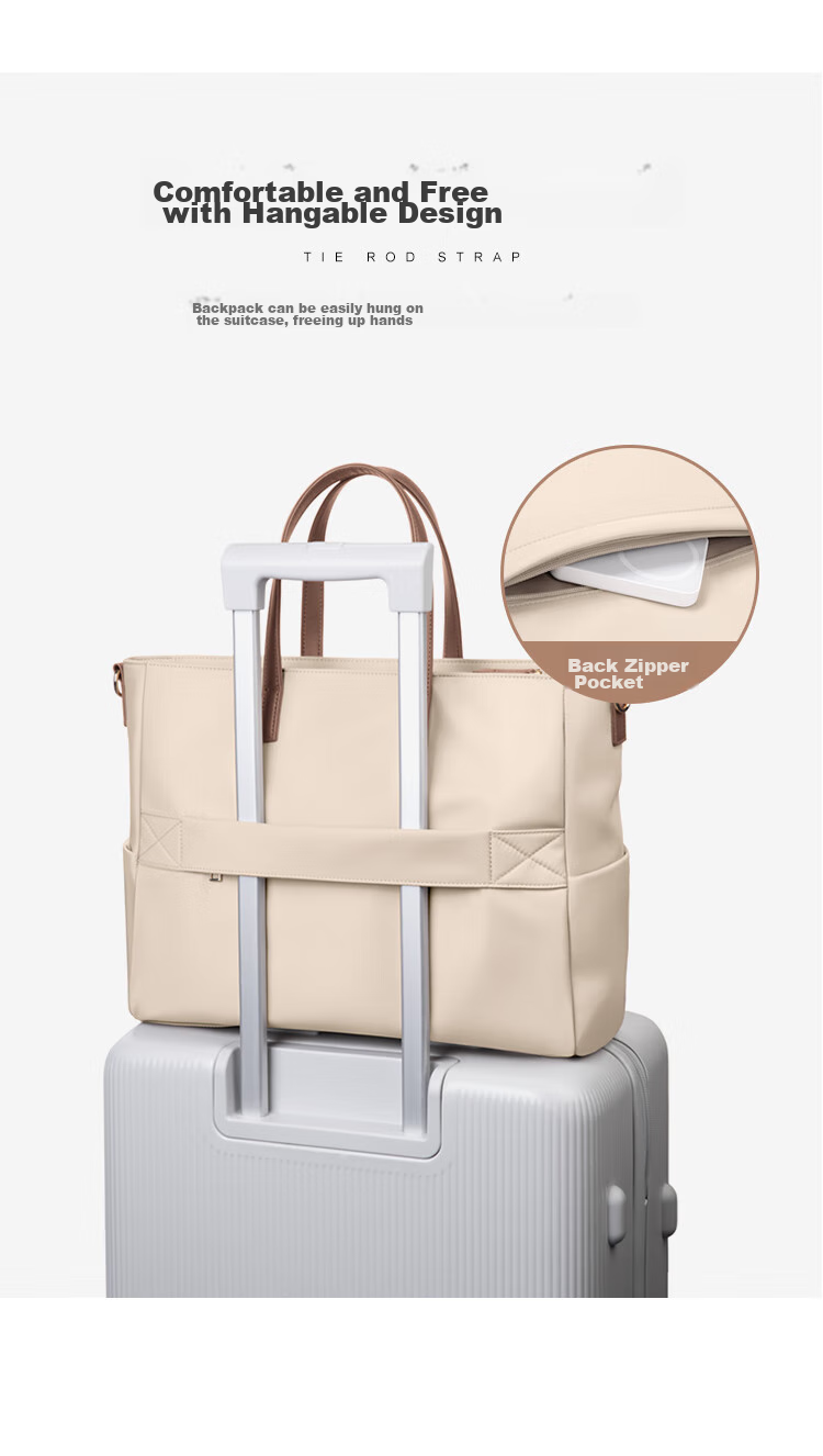 POLO Handbag, Women's Shoulder Bag, Ladies' 14-Inch Laptop Bag, Business Travel Office Bag, Gift for Girlfriend 13