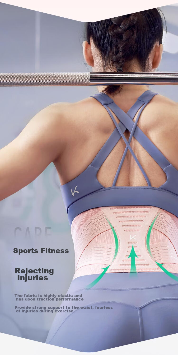 Keep Waist Support Fitness Abdominal Compression Waist Belt Breathable Abdomen Protection Navel Guard against Cold Lumbar Support for Muscle Strain Summer 3