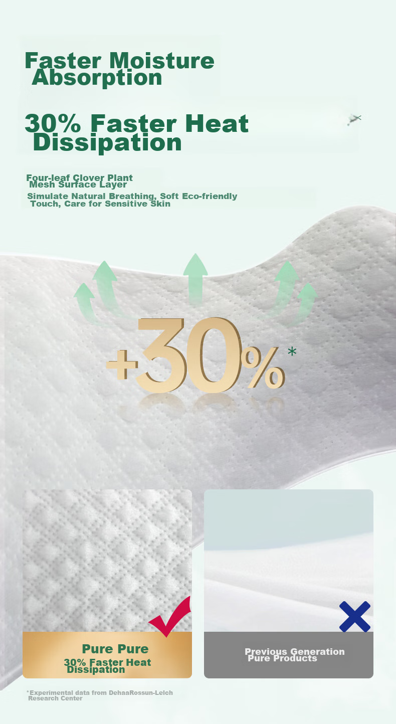 Lelch Day And Night Pure Diapers, XL Size, 34 Pieces (12-17kg), Overnight Use, Summer Ultra-Thin, Baby Diapers 6