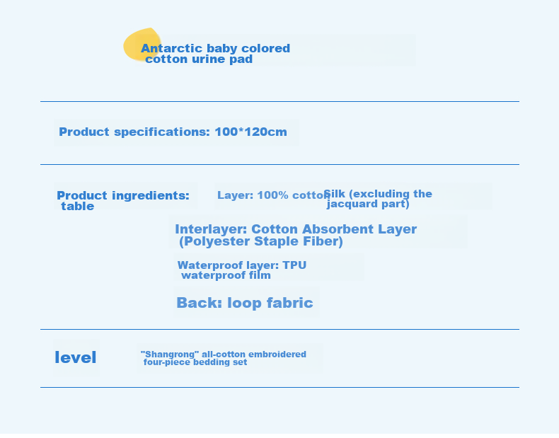Nanjiren Baby And Child Diaper Changing Pad, 100*120cm, Extra Large, Washable, Waterproof, Adult Bed Sheet, Pure Cotton, Elderly Care Mat 6