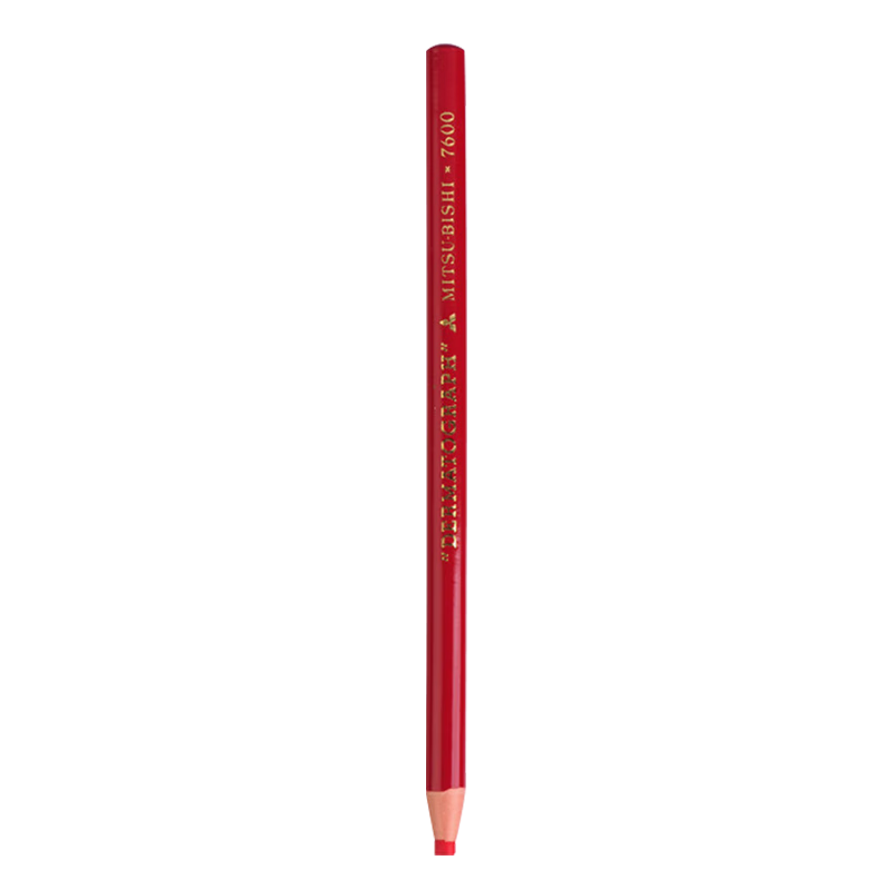Uni Oil-Based Crayons, Eco-Friendly Hand-Torn Roll Paper, Industrial Marking Pen (For Writing on Film/glass/leather/metal Etc.), Red Art Supplies, Drawing Pencils, Graduation Gift
