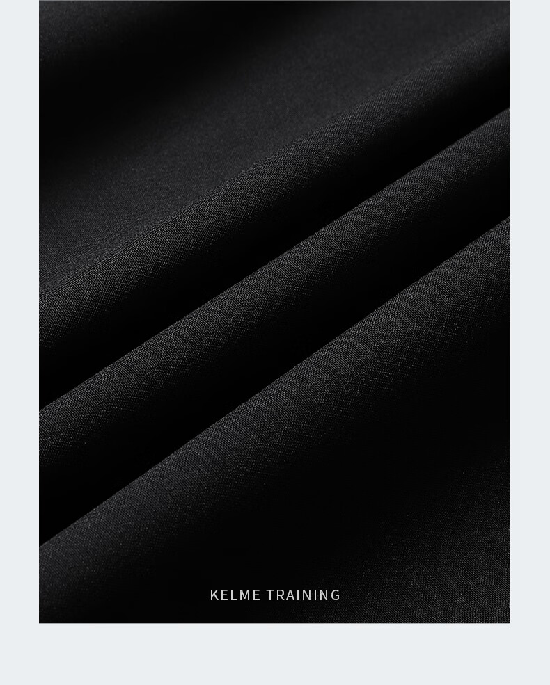 KELME Men's Sports Shorts, Woven Quick-Dry Training Running Shorts, Lightweight Breathable Knee-Length Shorts, Black, XL 3