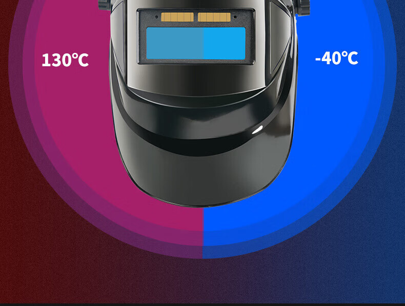Andatong Welding Protective Mask, Auto-Darkening Welding Head-Mounted Mask, Face Protection Shield for Welding [Fast Shipping from Beijing Warehouse], True Color Version with 5 Free Lenses Included 6