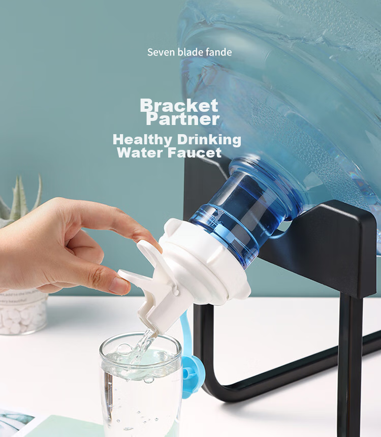 Jidukongjian Water Dispenser Stand, Large Water Bottle Holder for Bottled Water And Mineral Water, with Spout And Base for Countertop Water Dispenser 5