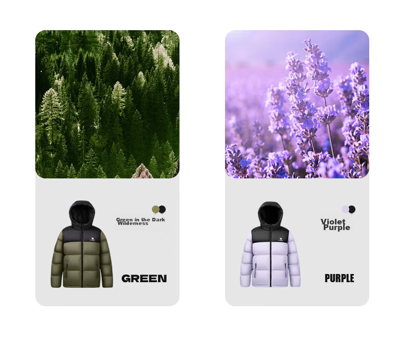 CAMEL Volcano Down Jacket 1.0 Men's Thickened Duck Down Cold-Resistant Puffer Coat Trendy Winter Jacket M13CR07089H 26