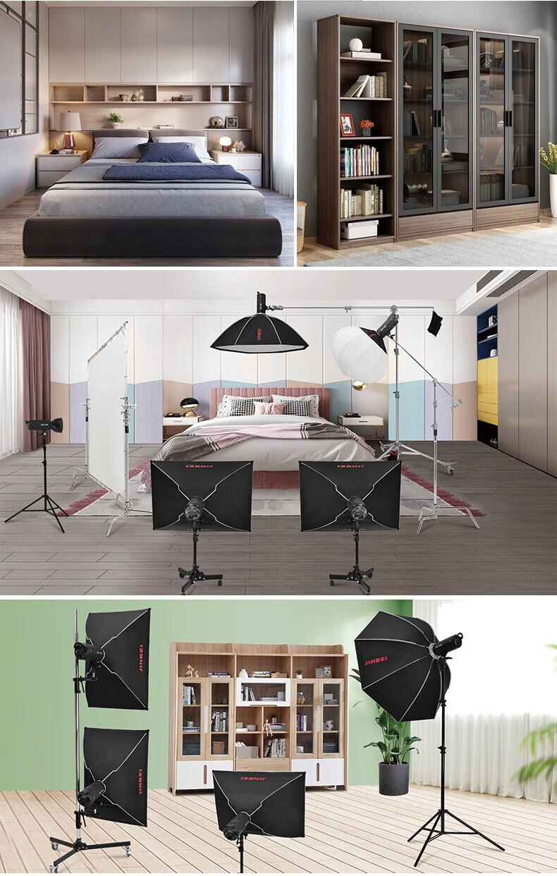 JINBEI JINBEI KE100 Quick-Install Octagonal Softbox, Portable Easy-To Studio Equipment, Light Modding Accessory, KE-100 Quick-Install Octagonal [Single Softbox] 13