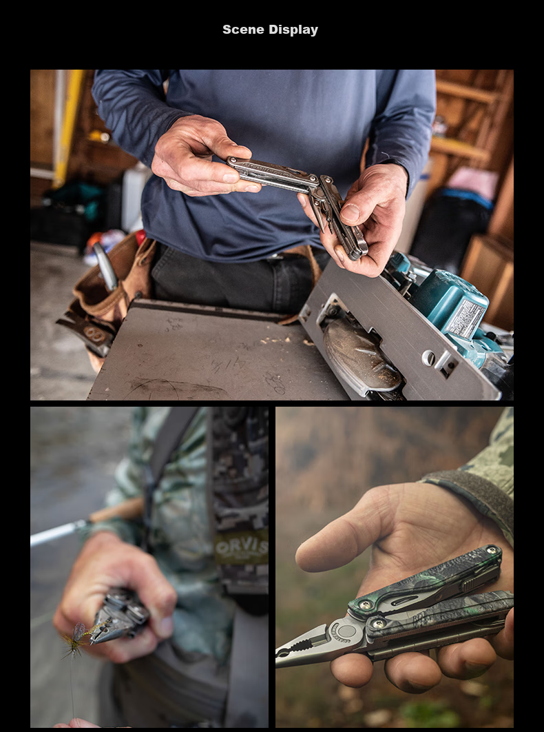 LEATHERMAN Leatherman Tool Pliers CHARGE, Ultra-Smart TTI PLUS, Multifunctional Pliers with Titanium Alloy Handle, Outdoor Tool 14