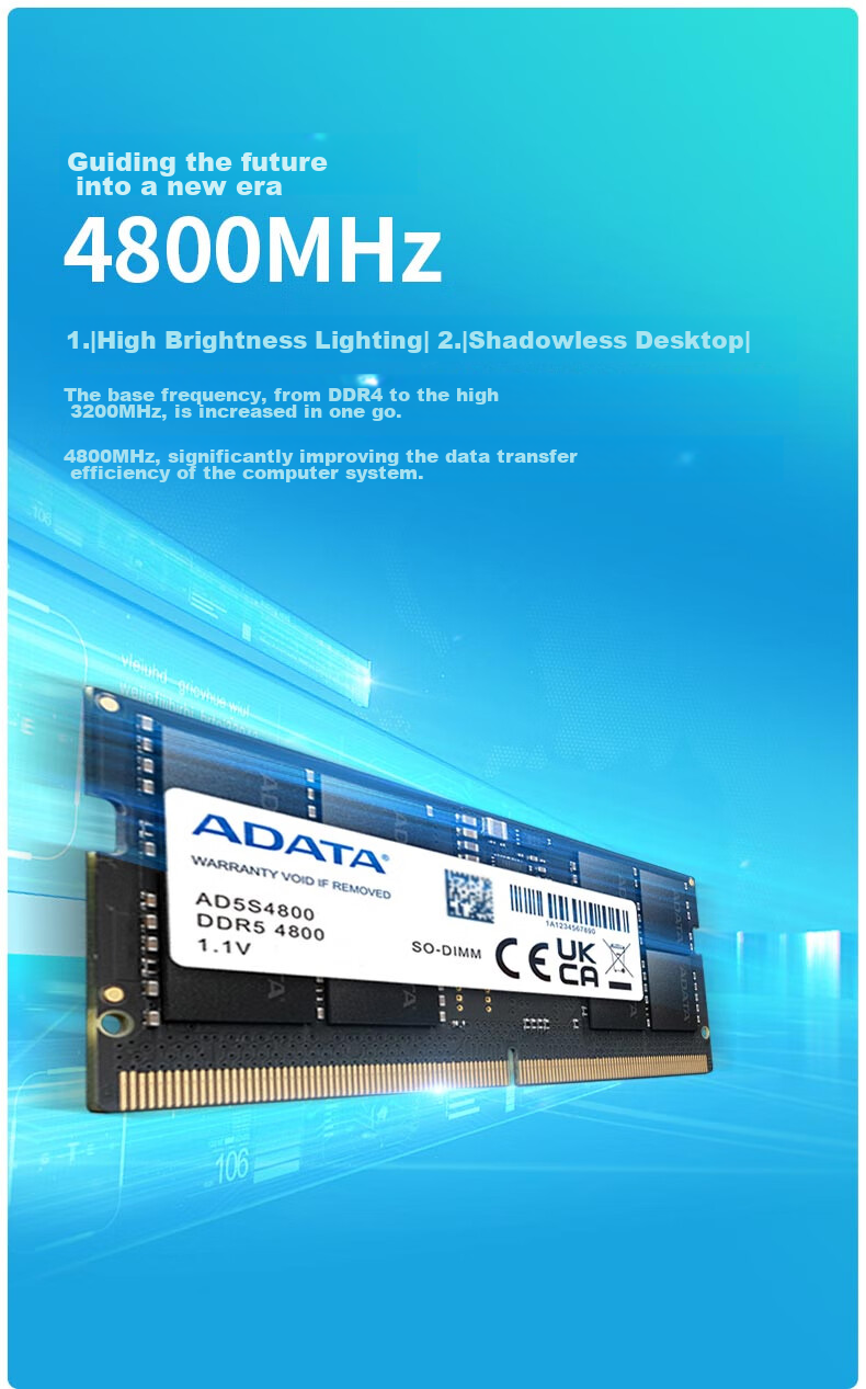 ADATA 32GB DDR5 5600 Laptop Memory, Wanziqianhong 2