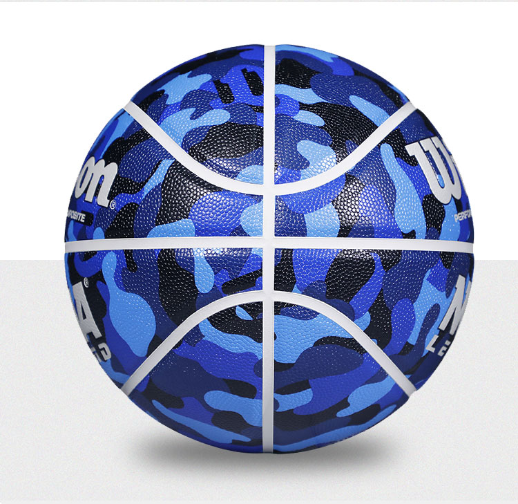Wilson NCAA Series Camouflage Pattern Campus Indoor And Outdoor Size 7 Basketball Training Wear-Resistant WTB0929ROIB07CN 10