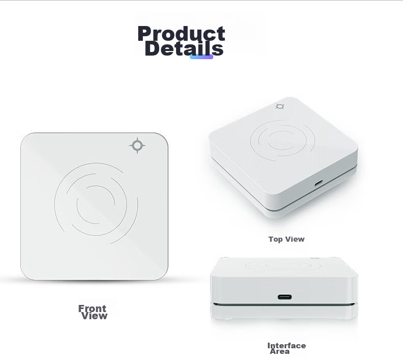 TIART TY-200UW Second Generation ID Card Reader, Real Name Authentication Third Generation Resident ID Reader, Network Version for Hotels, Construction, Car Rental, Transportation, And Human Resources 8