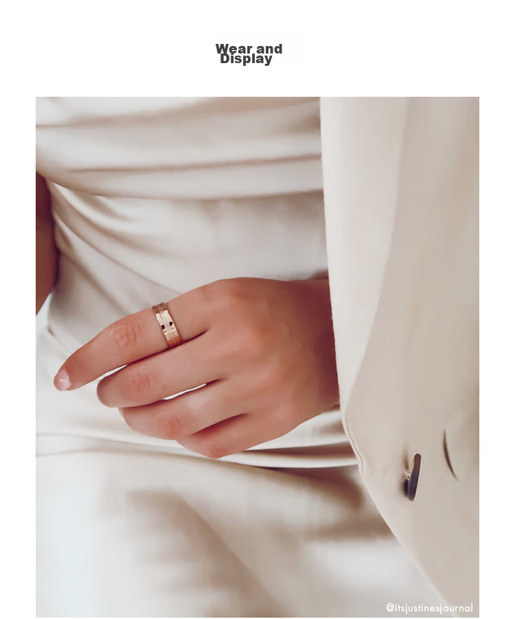 DanielWellington DW Ring for Women, Elegant Silver Couple Rings Size 48 DW100 Birthday Gift for Girls 14