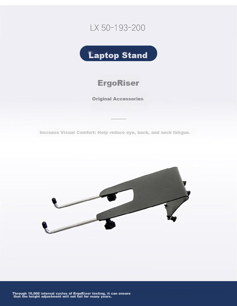 ERGOTRON LX Laptop Stand, Cooling Stand Accessory 50-193 Matte Black (Compatible with LX Series) 1