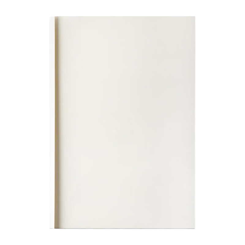 Deli 3866 Hot Melt Cover, Specialized Binding Covers for Hot Melt Binding Machines, A4/4mm (Pack of 10)