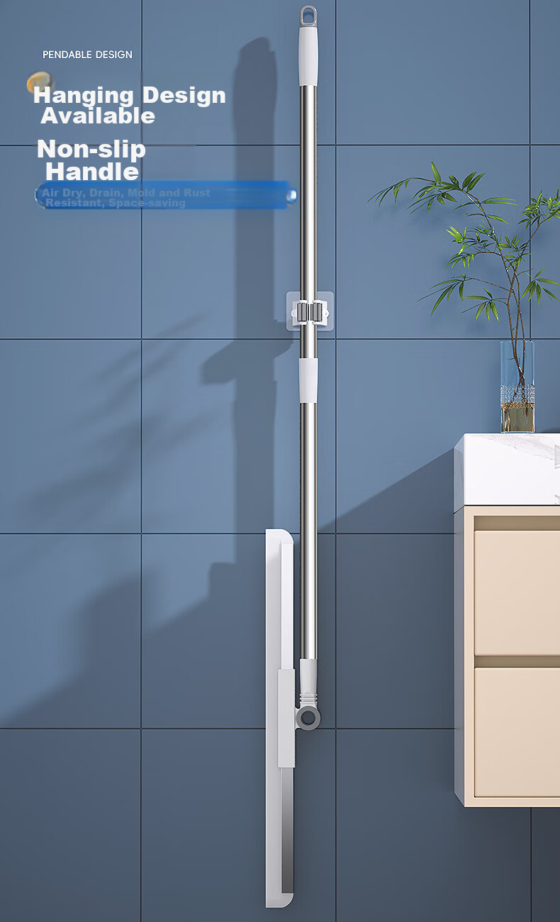 Jieshibao 50cm Magic Silicone Broom for Home Use, Water Sweeper, Floor Scraper, Hair Sweeper for Bathroom 9