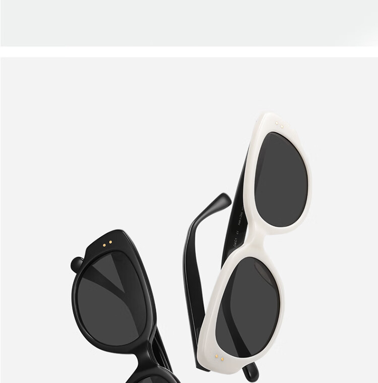 Bertha Women's Cat-Eye Sunglasses, High-End Look for Nearsighted People, UV Protection, Face-Shaping, Bare-Faced Beauty Enhancer 10