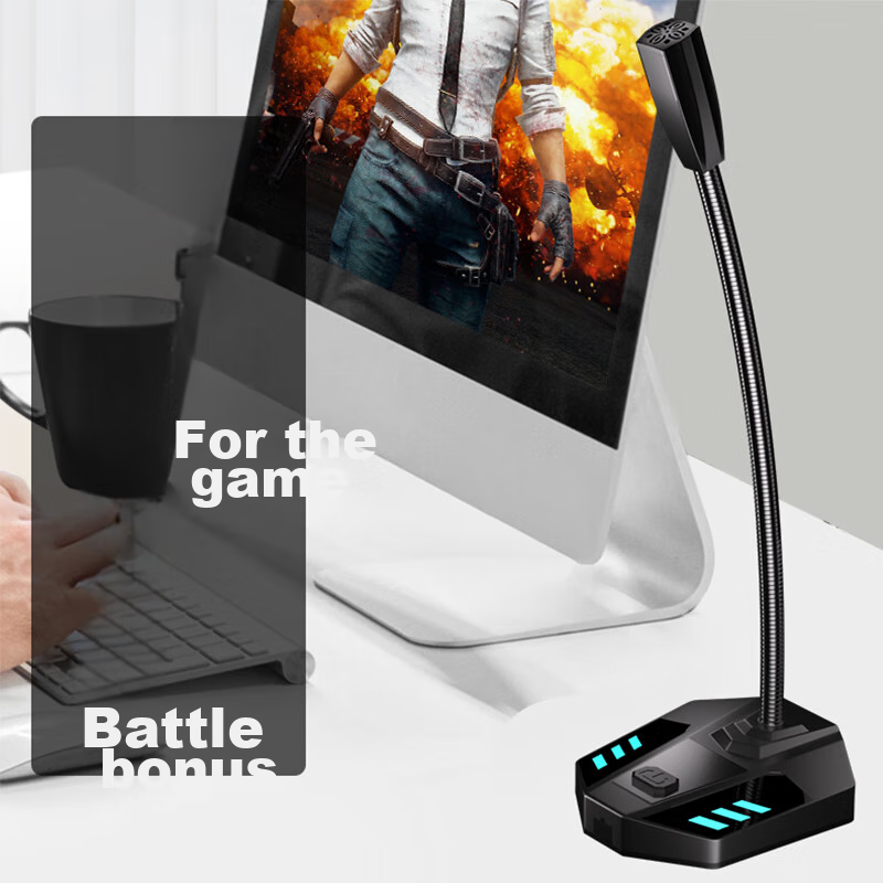 SAST OK-63 Computer Microphone, Desktop And Laptop Gaming Voice, Desktop Conference, Condenser, Live Streaming Host, PUBG, Version 3.5