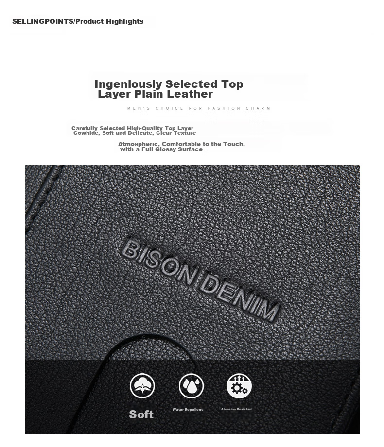 Meizhouyeniou Card Holder for Men, Ultra-Thin, Top-Grain Leather, Multi-Slot ID Holder, Birthday Gift for Boyfriend 5