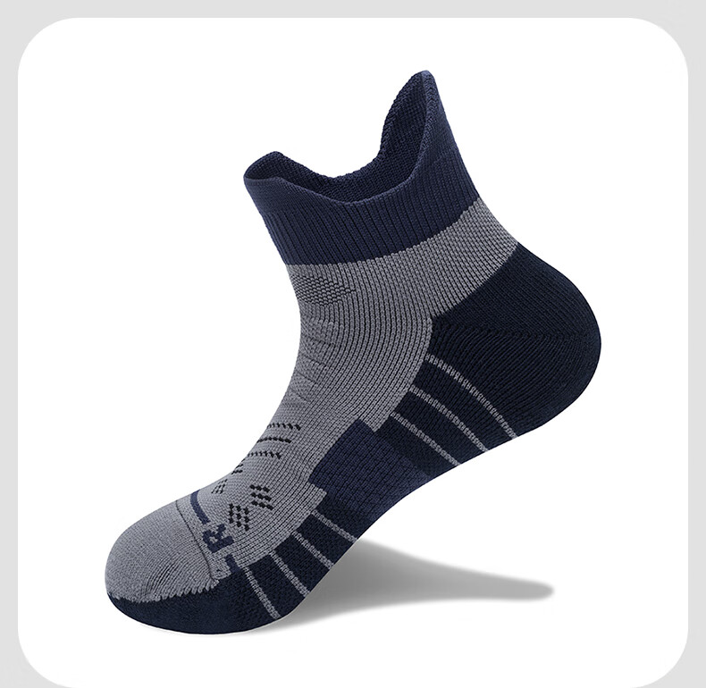 TFO 6th Generation Kids Sports Socks Non-Slip Shock Absorption Outdoor Hiking Mountaineering Socks C2202485 Blue S 8