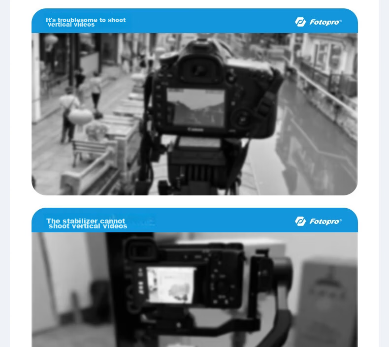 Fotopro X-R95 Universal Swivel Hot Shoe 3/8 to 1/4 Adapter for Digital Camera Horizontal And Vertical Shooting Quick Switch Lens Ring 7