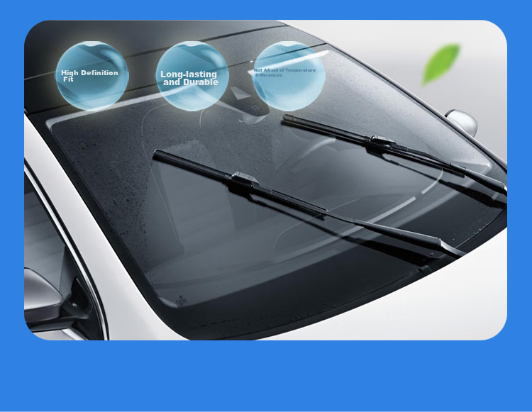 Aoye Windshield Wipers for Volvo S60/S60L 2011-2019 Models, Frameless Design, Original Size Front Wipers, 1 Pair 26+20 Inches 7