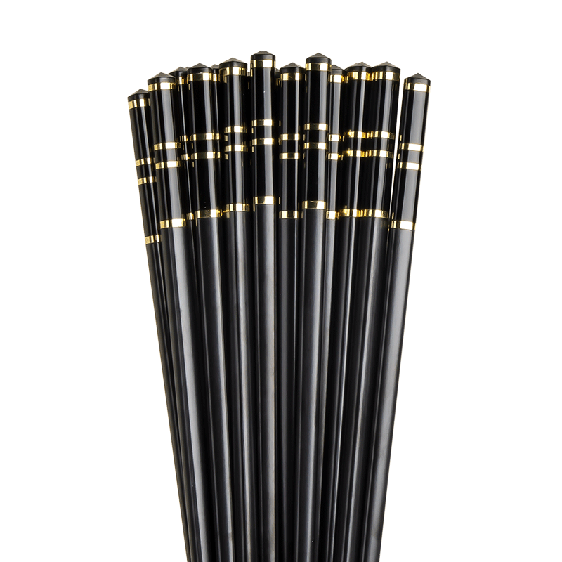 JD Original PPS Alloy Chopsticks, Household Food Contact Grade Antibacterial And Anti-Mold [Heat Resistant up to 220°C], 12 Pairs