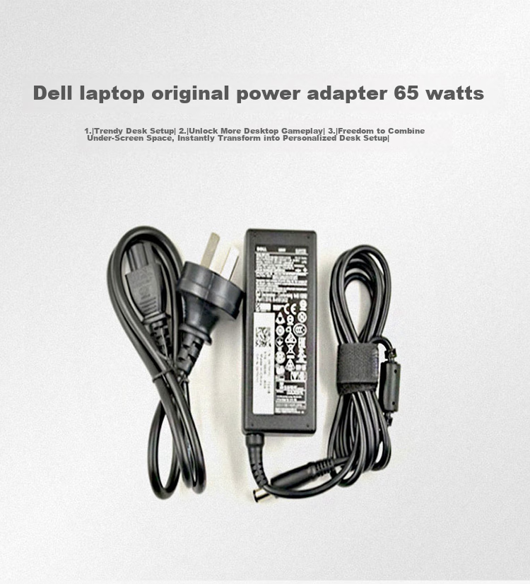 DELL Original Laptop Charger Power Adapter, 65W-4.5mm Interface, Compatible with Chengji 3425 Lingyue 3525/3530/5625/5430 2