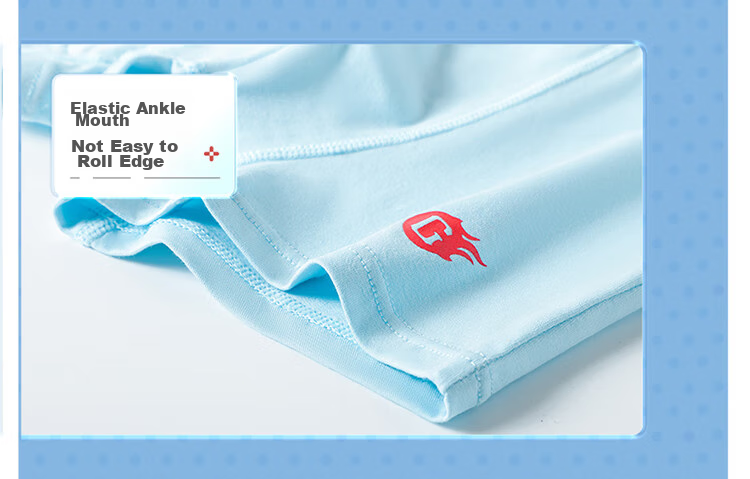 Bingxuemumian Boys' Cotton Boxer Briefs, 7A Grade Antibacterial, for School-Age Children And Teenagers in Puberty 9