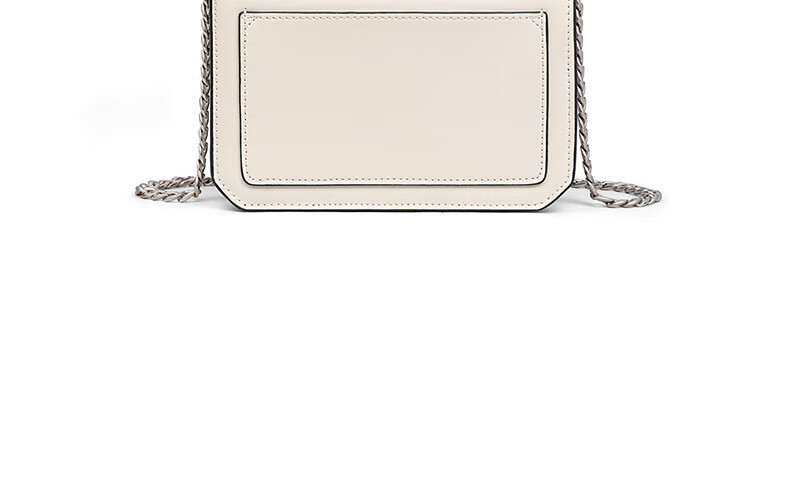 C.BANNER Leather Handbag, Women's Chain Small Square Bag, Shoulder Crossbody Phone Bag, Brand Birthday Gift for Girlfriend on May 20 10