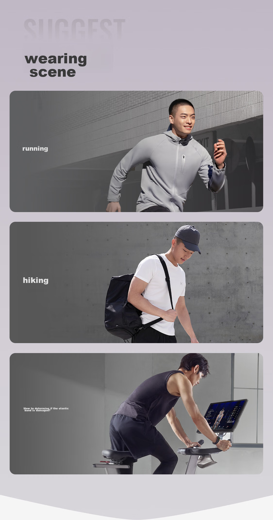 Keep Knee Brace Sports Warmth for Men And Women, Running Hiking Basketball Badminton Meniscus Injury Joint Cold Legs Protection Gear 9