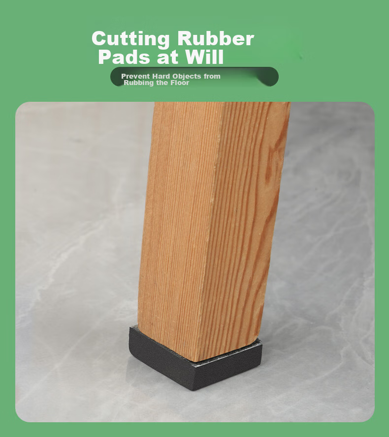 Mileqi Single-Sided Foam Tape, Shock-Absorbing And Anti-Collision, for Door Gaps Sealing And Buffering, 10mm Thick * 25mm Wide * 2m Long, 1 Roll Package 10