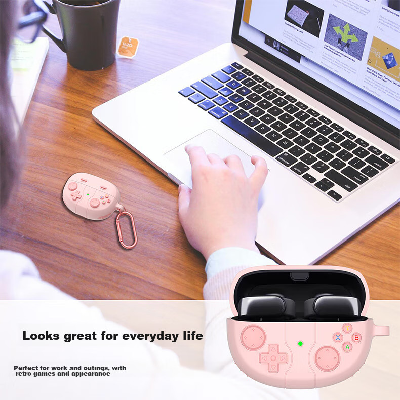 Aolang Protective Case for Bose Ultra Open Earbuds, Open-Ear Non-In Clip Bluetooth Headphones Full Protection Shockproof Soft Silicone Case, Transparent + Lanyard 5