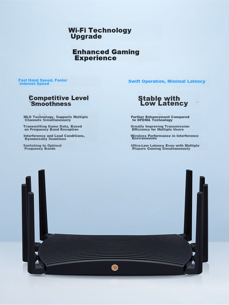TP-LINK BE7200 WiFi 7 Gigabit Dual-Band Wireless Router, 2.5G Ethernet Port, 7200M Gaming Router, 9 High-Efficiency FEM, Gaming Acceleration, 7DR7230 9