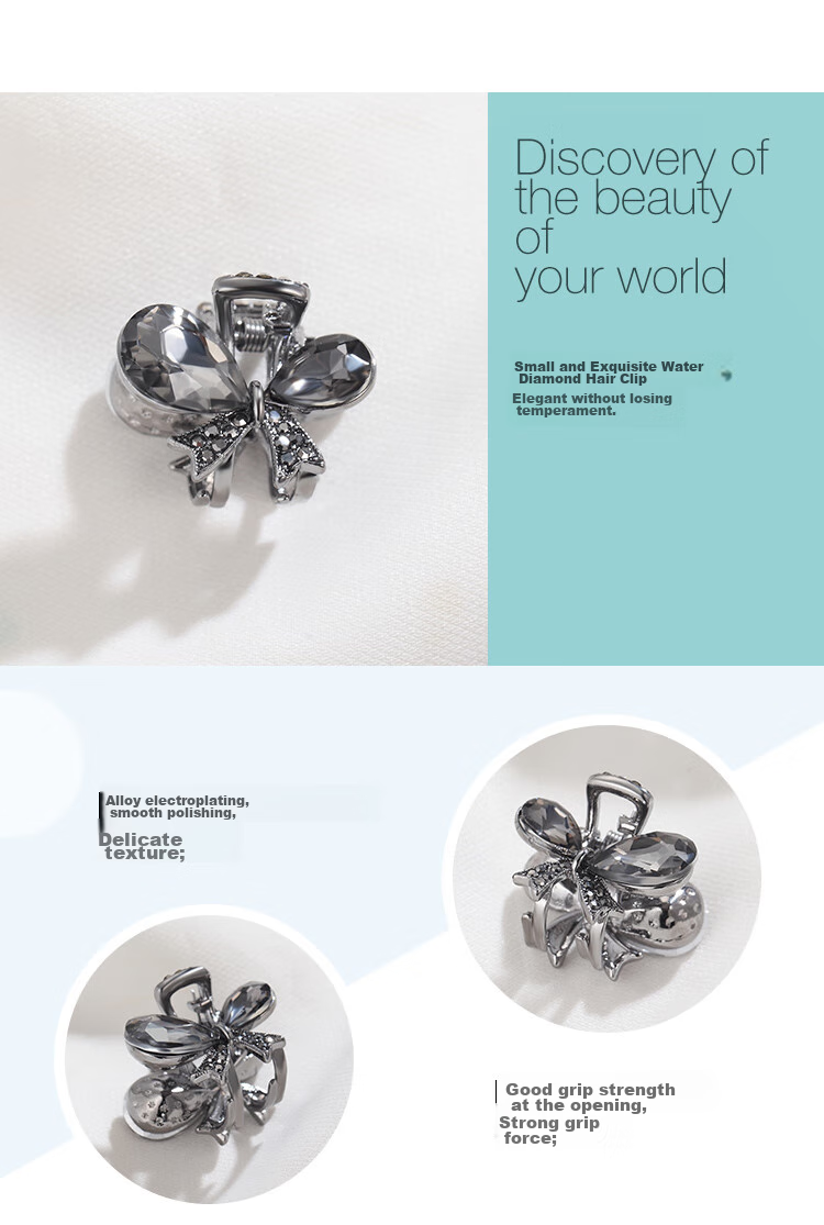CHIMERA Butterfly Hair Clip, Korean-Style Fashionable Hairpin, Bangs Clip, Top Clip, Side Clip, Hair Barrette, Birthday Gift for Wome 13