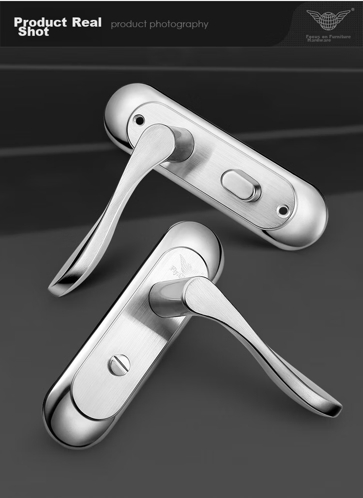 Fly.Globe Interior Door Lock Single Latch Stainless Steel Model B Grade Self-Installation Universal Door Lock FQ-AE86 14