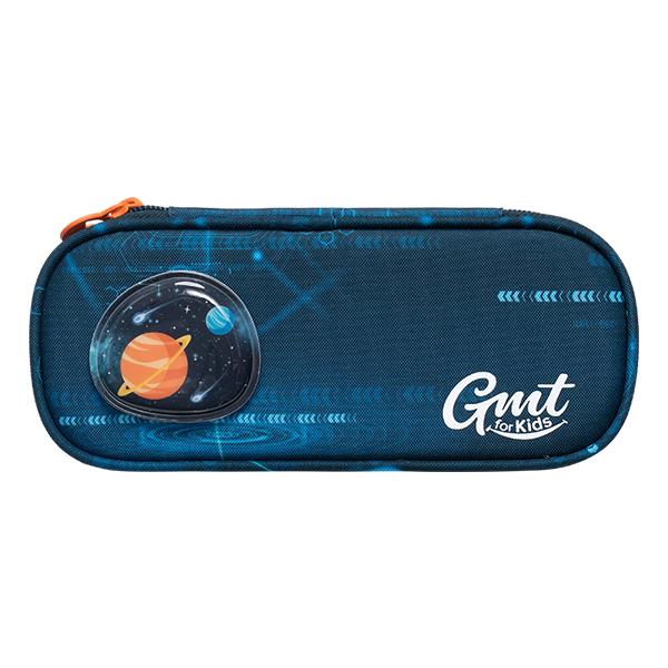 Gmt for kids Student Lightweight Organizer Pencil Case Children's Pencil Bag Elementary School Students Black Armor (Free Gift)