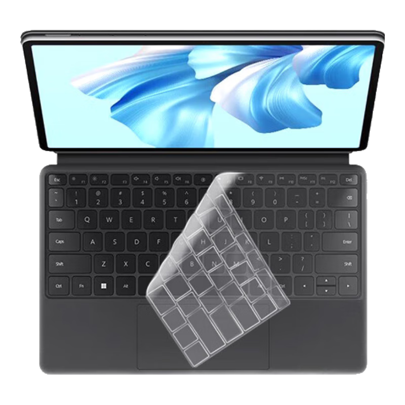 JPLAYER Keyboard Protector for Huawei MateBook E/Huawei E Go 2023/22 Models, Ultra-Thin Invisible Protective Film, High Transparency, Anti-Dirt, Waterproof, Dustproof