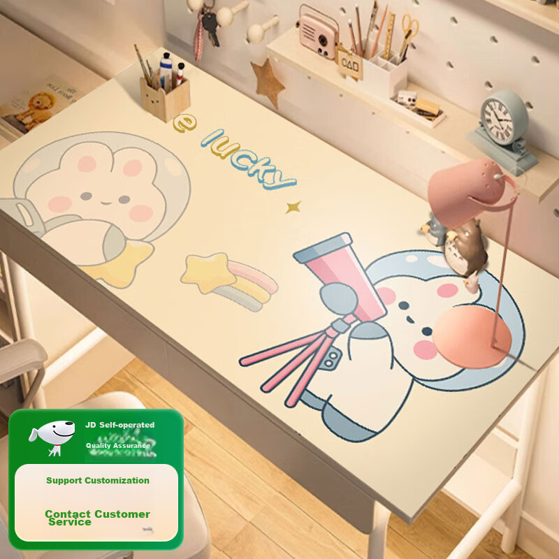 Fengliang Desk Mat, Children's Study Table Pad, Leather Mat, Learning Table Protector, Student Desk Cover, Customizable, 40*80
