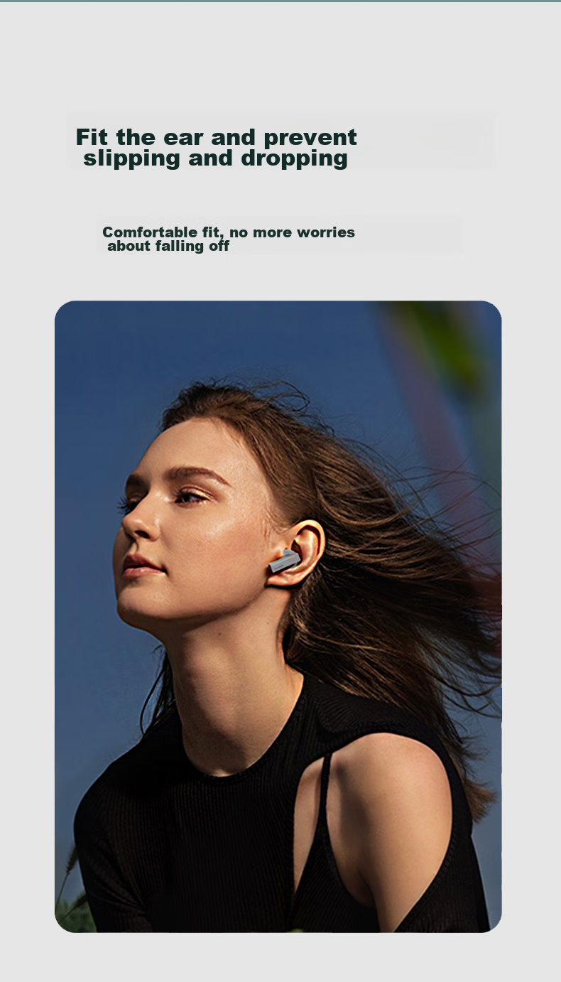 Masentek ES21 Earphone Tips, Compatible with Huawei Freebuds Pro Bluetooth Earphones 2/3/4/7i HUAWEI Replacement Silicone Tips, Non-Slip And Anti-Drop, Small Black, 1 Pair 4