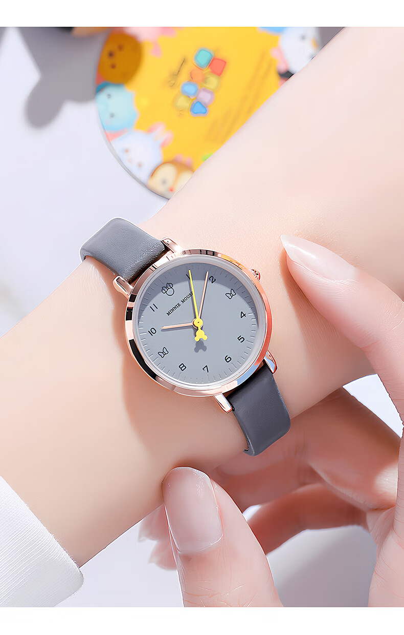 Disney Watch for Women, Students, Elementary School Girls, Children, Middle And High School Students, Back-To Gift, Analog 8