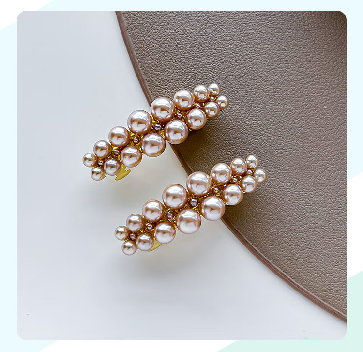 CHIMERA 2 Pieces Elegant Hair Clips, Spring Clips, Ponytail Clips, Half-Up Clips, Barrettes, Side Hair Accessories, Birthday Gift for Wome 31